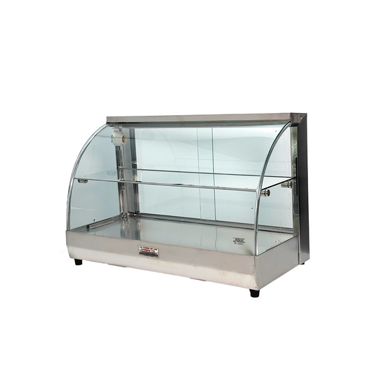 VITRINA CALENTADORA CURVA 70CM