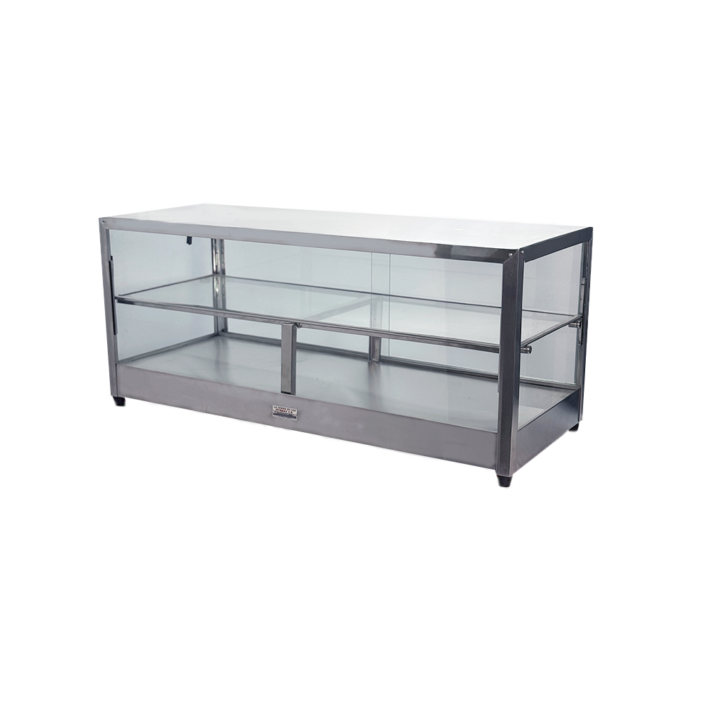 VITRINA CALENTADORA CUADRADA 120CM