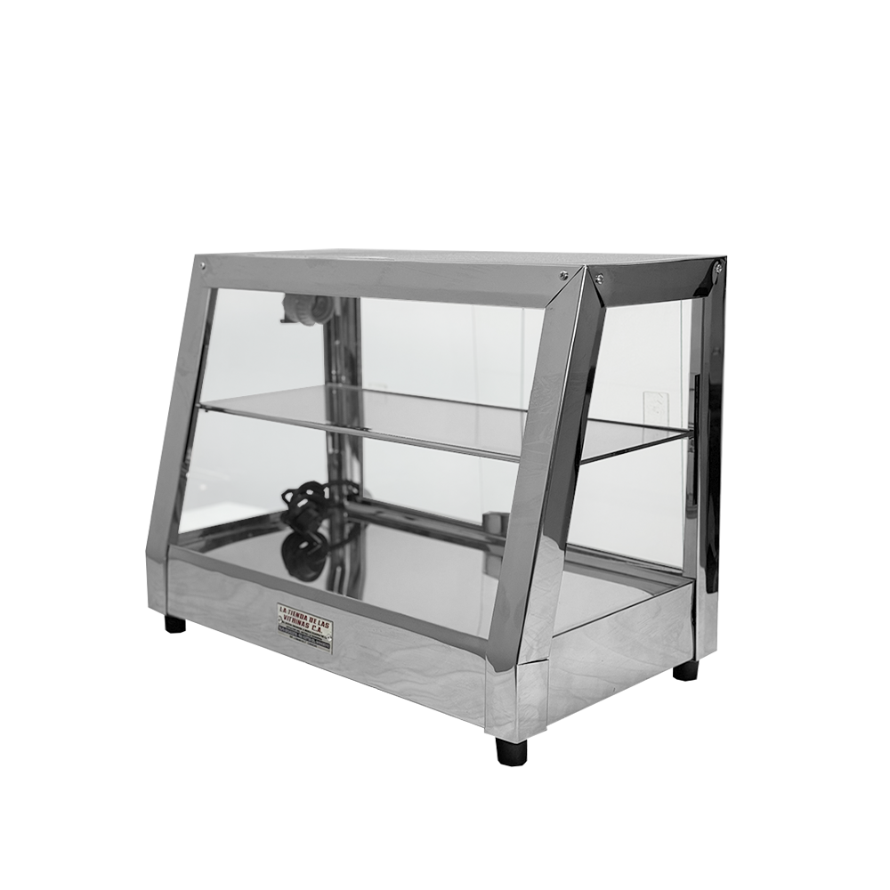 VITRINA CALENTADORA RECTA 48CM