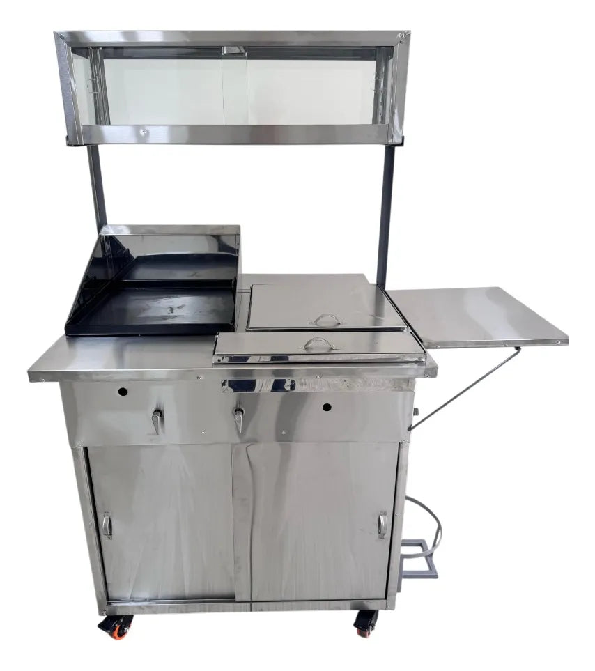 CARRO DE COMIDA RÁPIDA 2 SERVICIOS