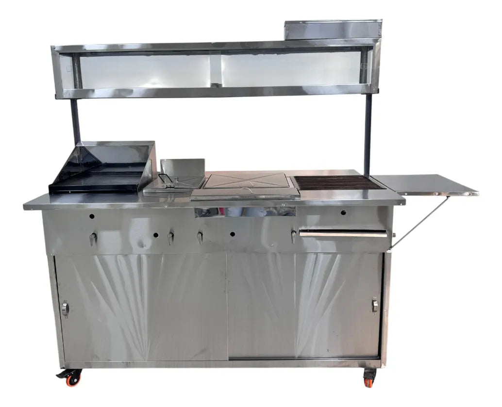 CARRO DE COMIDA RÁPIDA 4 SERVICIOS