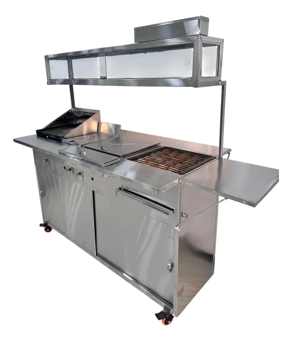 CARRO DE COMIDA RÁPIDA 4 SERVICIOS