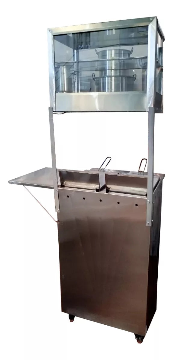CARRO DE COMIDA RÁPIDA FREIDOR