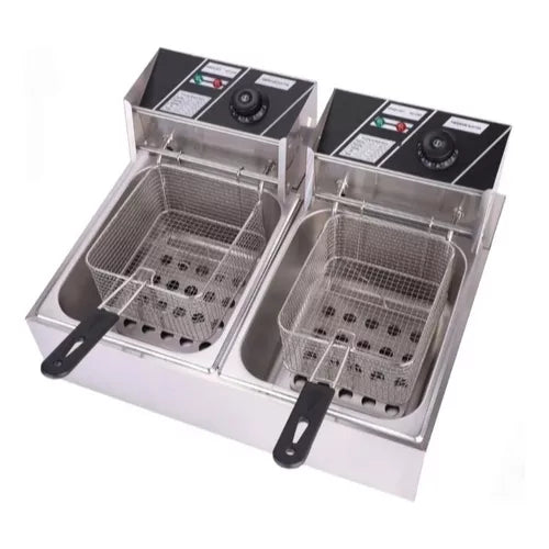 FREIDOR ELEC 2TINAS 6LT 110V DRC