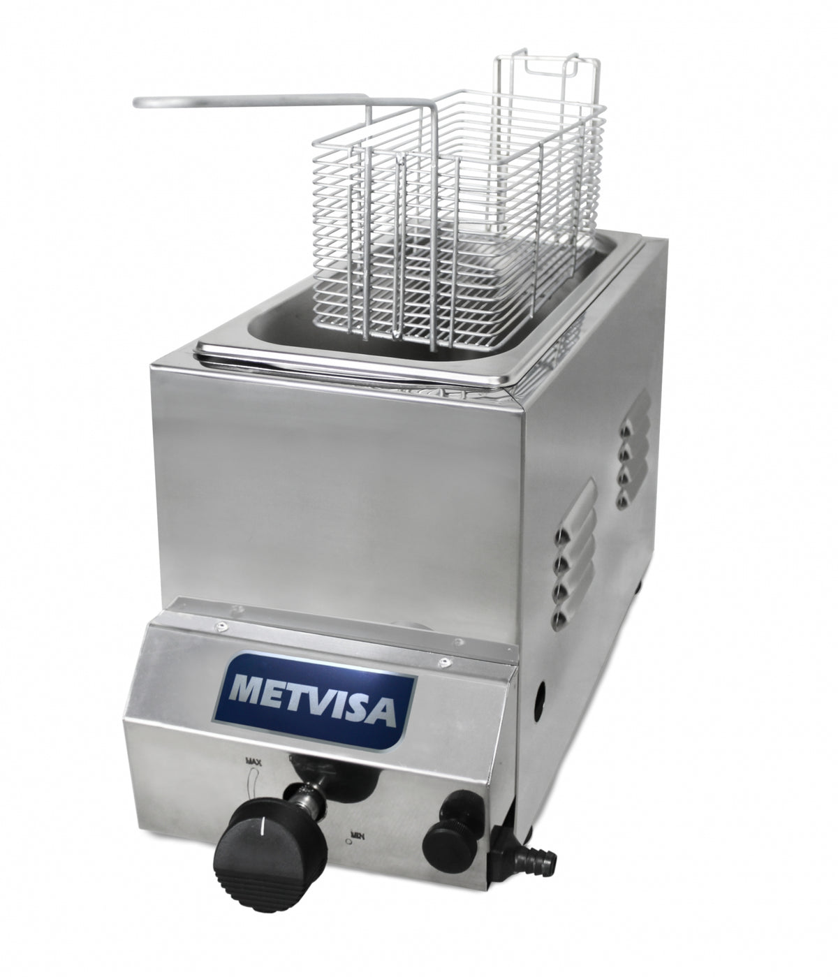 FREIDOR A GAS MESA 1TINA 3LT METVISA