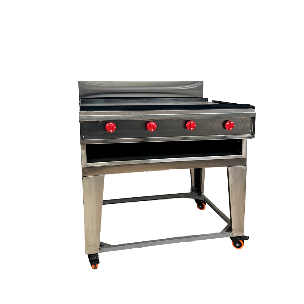 PLANCHA A GAS DE PEDESTAL