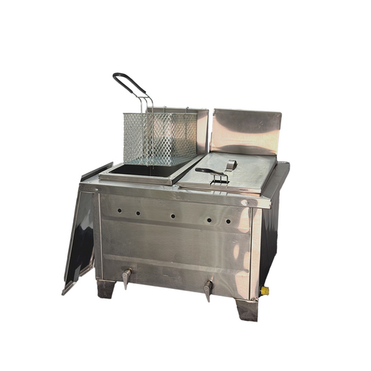 FREIDOR A GAS MESA 2TINAS 4LT MAL